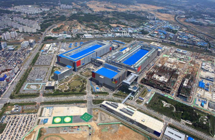 Samsung's　NAND　plant