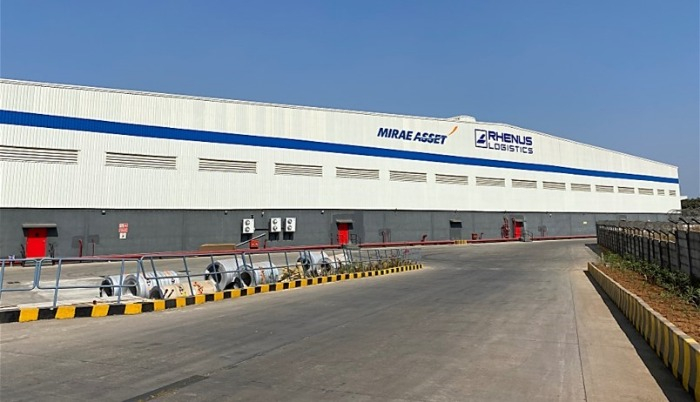 The　front　view　of　the　logistics　center　in　Mumbai　acquired　by　Mirae　Asset