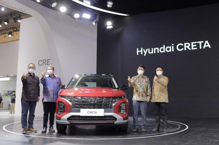 The Hyundai Creta produced in Indonesia