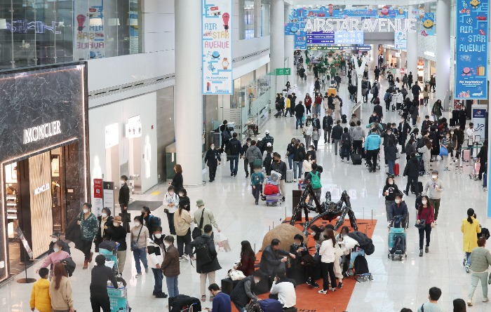 Incheon International Airport on Dec. 11, 2022