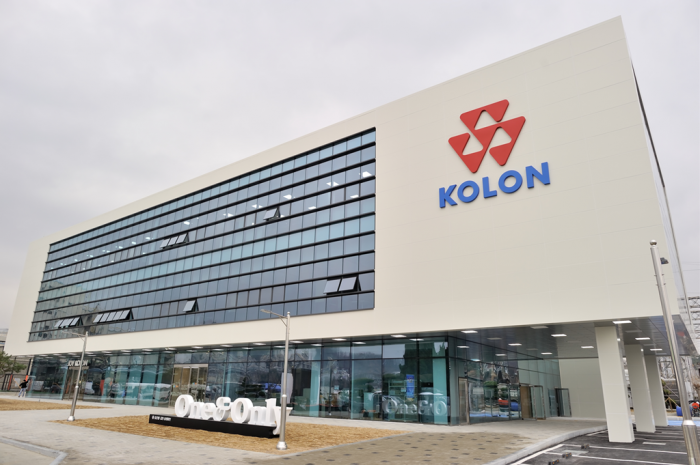 Kolon　Industries'　plant　in　Gumi,　North　Gyeongsang　Province