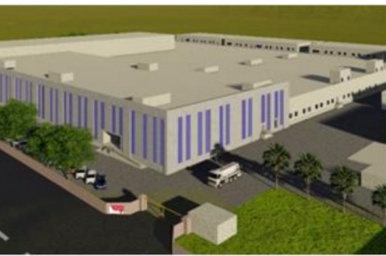 Bird's-eye view of Lotte's new Indian plant