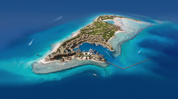 Sindalah, Neom’s first island development announced by Mohammed bin Salman, the Saudi crown prince and prime minister (Courtesy of Neom)