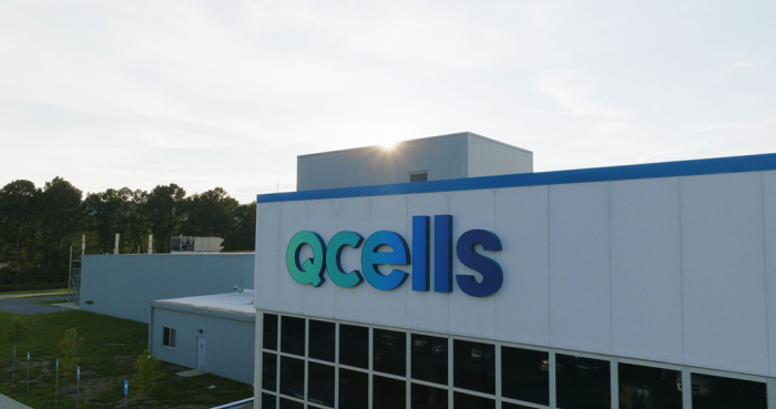 Hanwha Q Cells plant in the US state of Georgia
