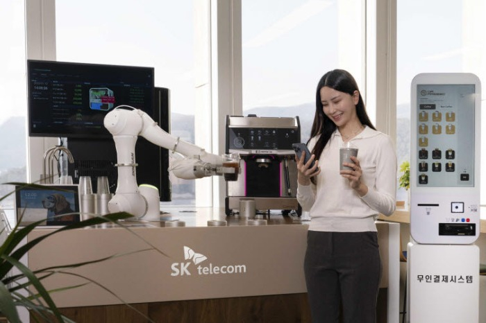 SK　Telecom　and　Doosan　Robotics　jointly　develop　AI-backed　barista　robot