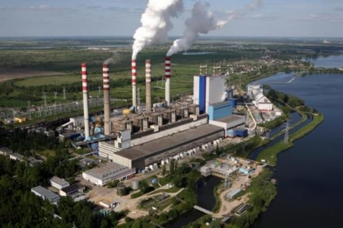 A coal power plant in Poland, likely to be replaced by small nuclear reactors