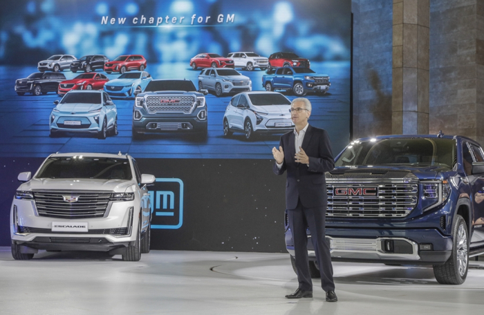GM's SUV and pickup truck brand GMC