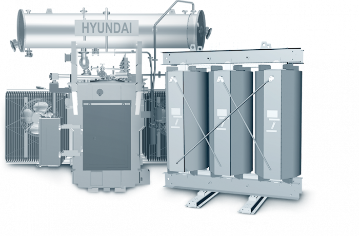 Hyundai Electric distribution transformer (Captured from the company website)