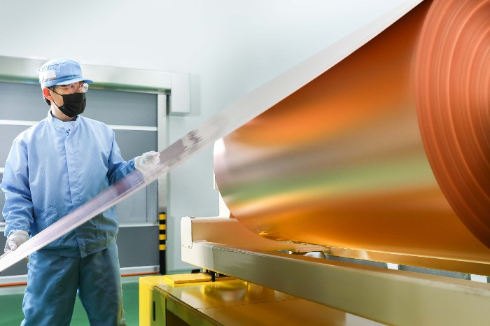 SK Nexilis copper foil line