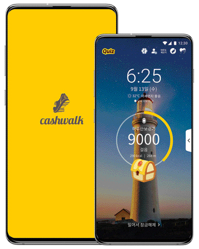 Cashwalk　app