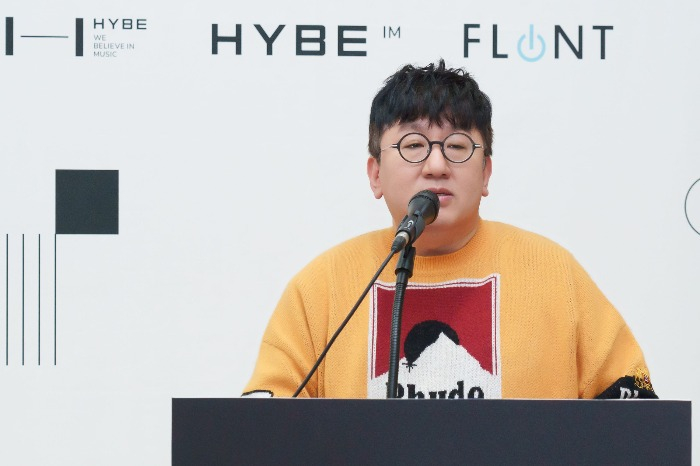 HYBE　Chairman　Bang　Si-hyuk