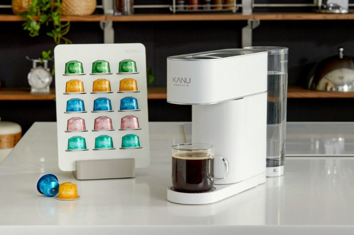 Dongsuh　Foods'　capsule　coffee　Kanu　Barista　(Courtesy　of　Dongsuh)