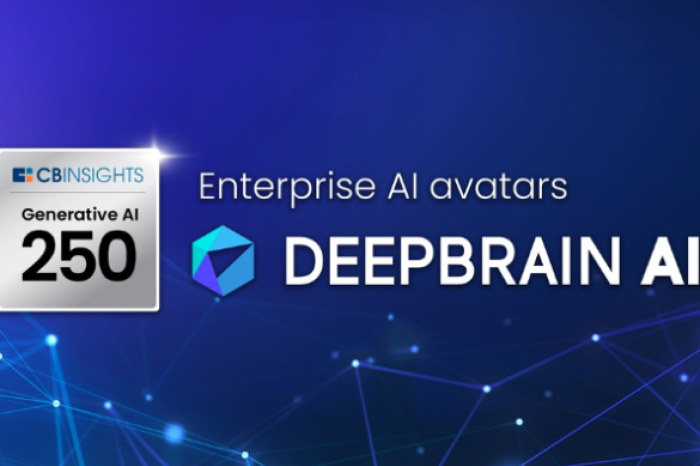 DeepBrain　AI　joins　CB　Insights'　Global　250　Generative　AI　Startups　list　