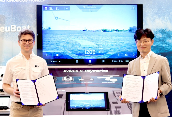 Avikus　unveils　self-sailing　leisure　vessel　tech　NeuBoat　at　US　ship　event