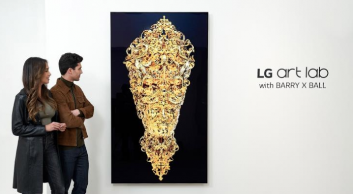 LG　Electronics　unveils　new　OLED　TV　at　Frieze　LA　