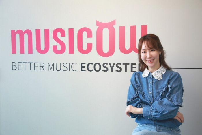 Musicow　Chief　Executive　Jung　Hyun-kyung　(Courtesy　of　Musicow)
