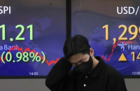 Stock inflows to Korea slow on weak currency, valuation