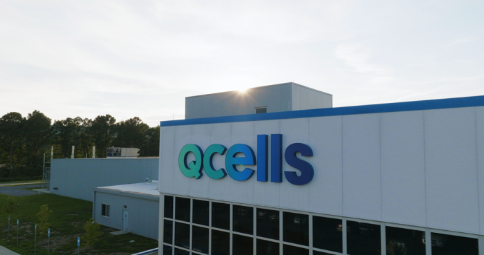 Hanwha　Q　Cells　plant　in　Georgia,　US