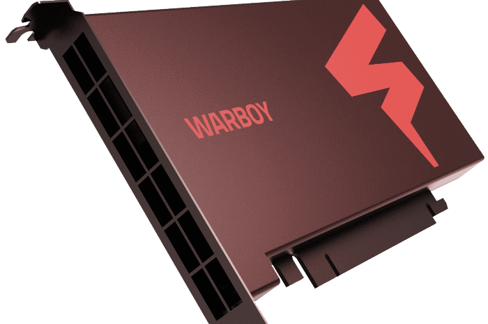 FuriosaAI's　Warboy,　silicon　chip　(Courtesy　of　FuriosaAI) 