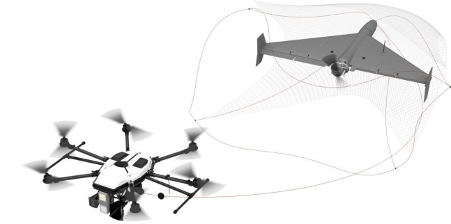Fortem　Technologies'　anti-drone　defense　system　(Courtesy　of　Hanwha　Aerospace)