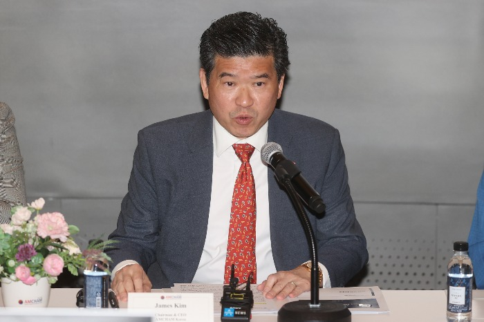 James　Kim,　Chairman　and　CEO　of　AmCham 