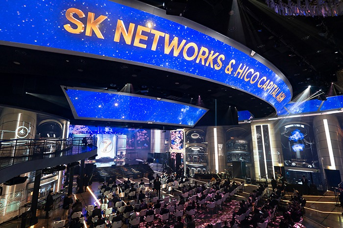 SK　Networks'　first　global　investment　meeting　in　Seoul　on　Feb.　22,　2023　(Courtesy　of　SK　Networks)
