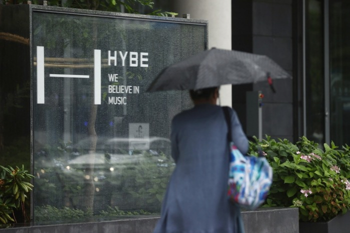 HYBE headquarters in Seoul (Courtesy of Yonhap)