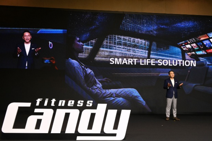 The　launch　of　Fitness　Candy　in　June　2022　(Courtesy　of　LG　Electronics)
