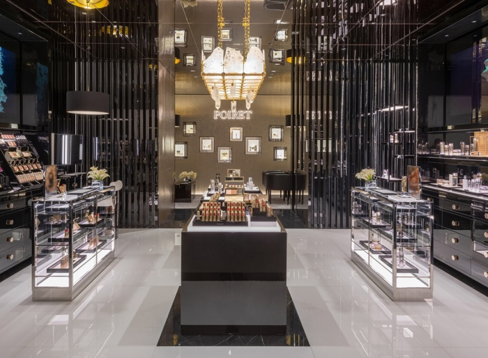 Shinsegae International luxury cosmetics brand Poiret’s boutique at the main Shinsegae Department Store in Seoul (Courtesy of Shinsegae International)
