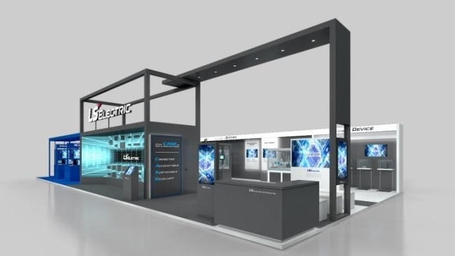 Image of LS Electric's booth in Smart Factory + Automation World 2023
