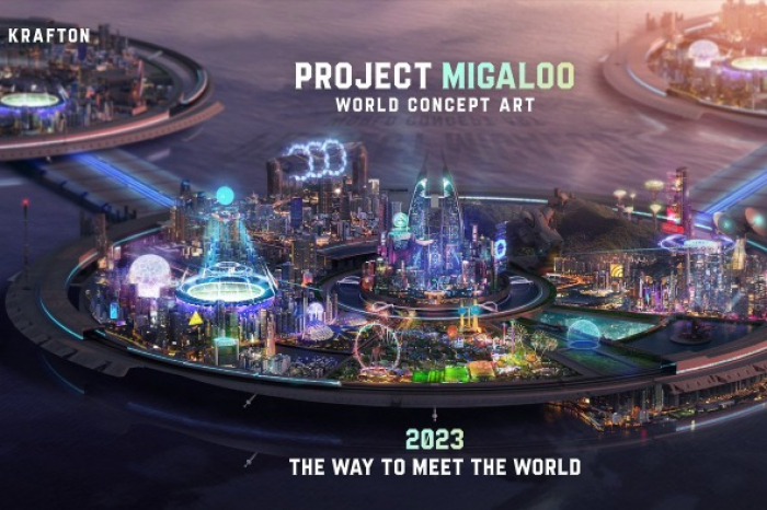 Project Migaloo, a metaverse world under development by Krafton and Naver Z (Courtesy of Krafton)