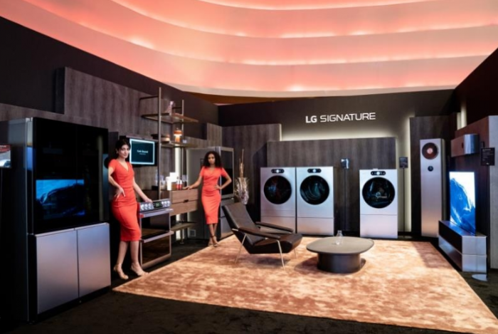 LG Electronics showcases new products in Dubai