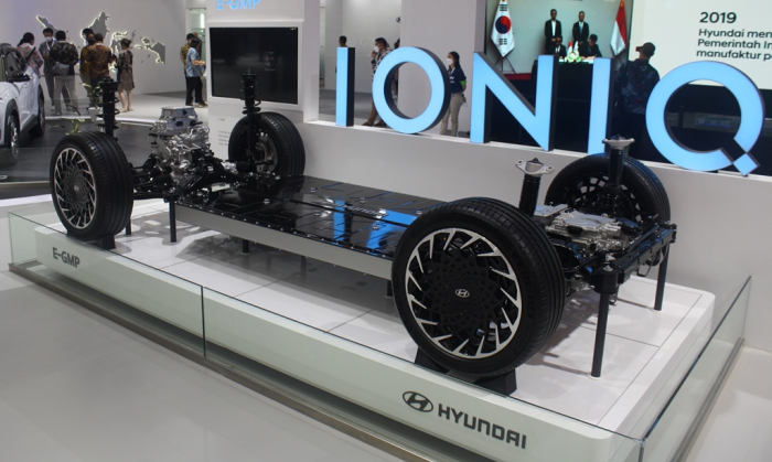 Hyundai's　electric　vehicle　battery　system