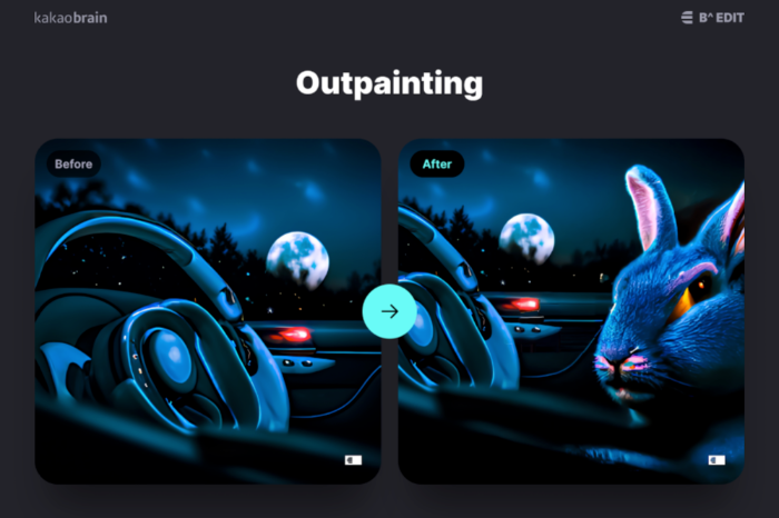 Kakao Brain's AI image-generative AI Karlo (Courtesy of Kakao Brain)