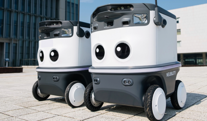 The Neubie, South Korean startup Neubility’s self-driving robot (Captured from Neubility website)