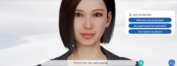 S.Korean　startup　DeepBrain　AI　unveils　3D　virtual　human　B2B　technology　