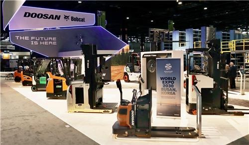 Doosan　Bobcat　participates　in　US　logistics　exhibition　under　Bobcat　brand　