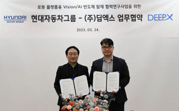 Hyundai　Motor,　Kia　partner　with　DeepX　to　develop　robotics　services　