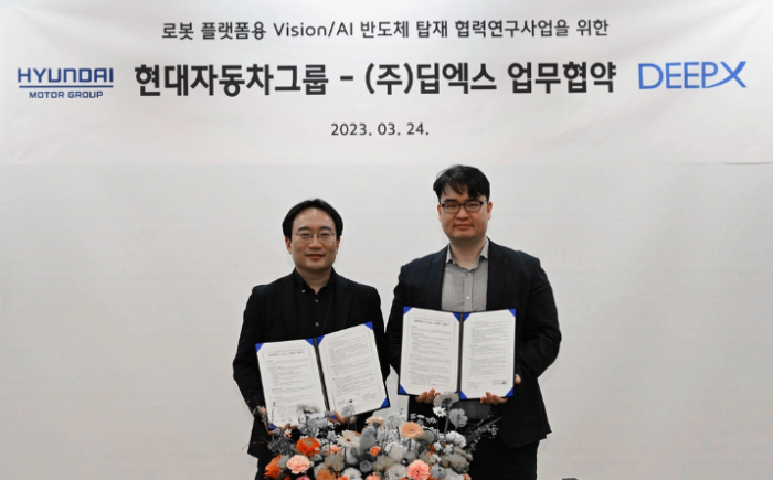 Hyundai Motor, Kia partner with DeepX to develop robotics services