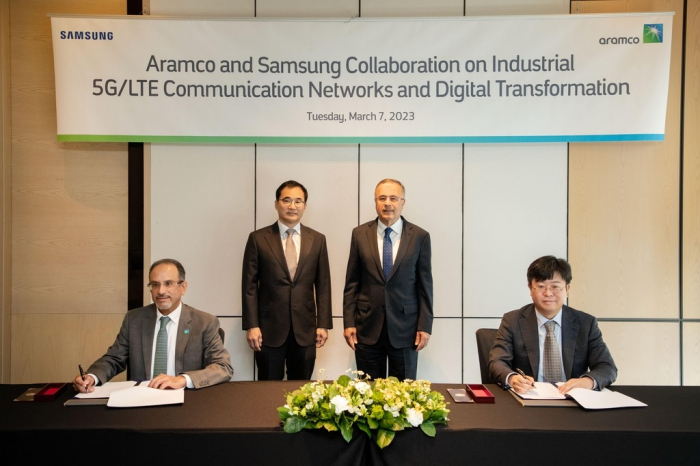 Samsung,　Aramco　to　cooperate　in　using　industrial　5G　tech　