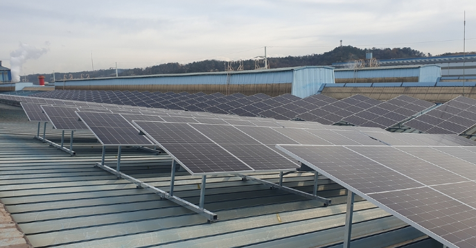 Dongkuk　Steel　installs　solar　power　generation　facility　at　Pohang　plant　