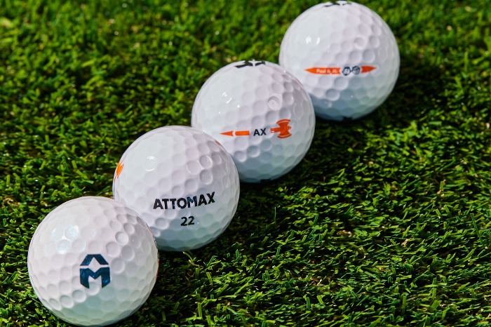 ATTOMAX golf balls (Courtesy of Kolon Mall)