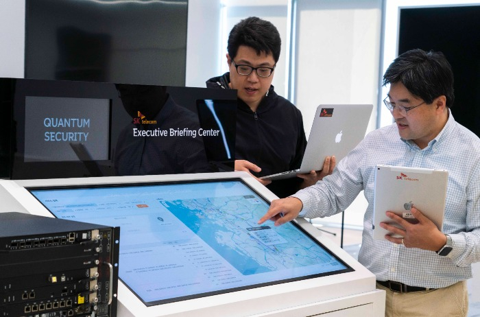 SK　Telecom's　integrated　tech　links　QCC　networks　