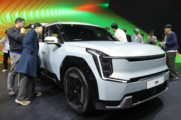 Kia's　all-electric　SUV　EV9　will　go　on　sale　from　May