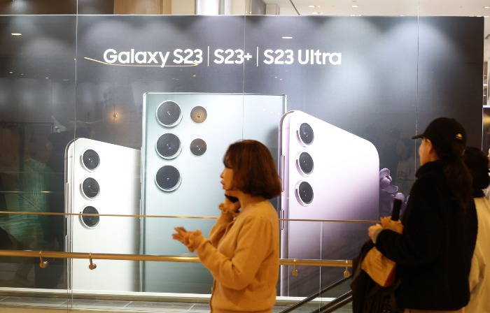 The　Galaxy　S23　line　of　smartphones　was　launched　on　Feb.　17,　2023
