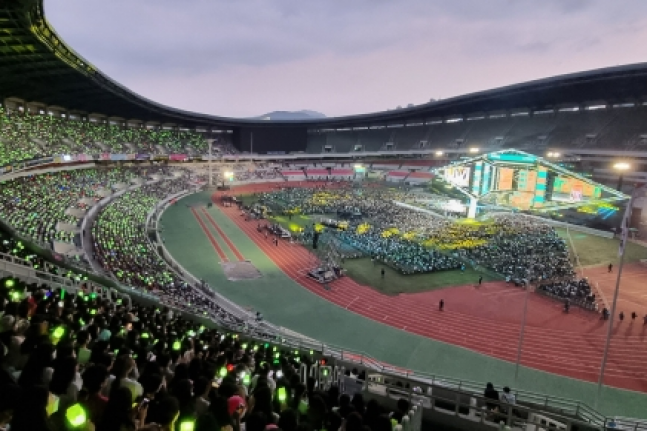 The　28th　Dream　Concert　held　at　Jamsil　Main　Stadium　in　2022　(Courtesy　of　HD　Hyundai)