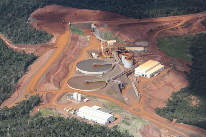 Ambatovy nickel mine in Madagascar, Africa