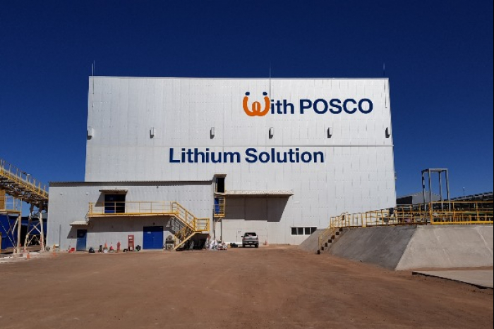 POSCO's　lithium　factory　under　construction　in　Argentina　(Courtesy　of　POSCO　Holdings) 