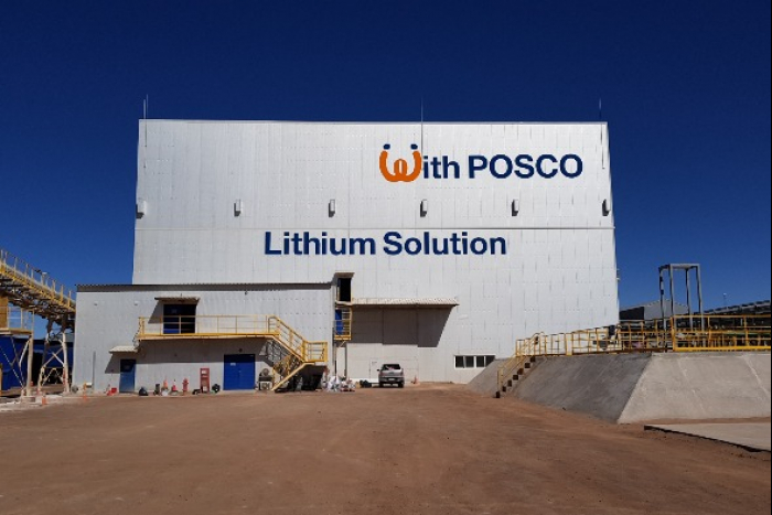 POSCO's lithium factory under construction in Argentina (Courtesy of POSCO Holdings)