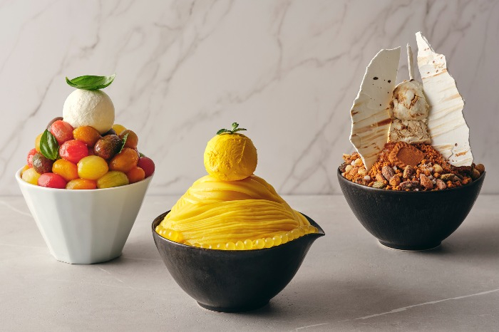 Bingsu　series　sold　at　InterContinental　Seoul　COEX　in　2022　(Courtesy　of　InterContinental　Seoul　COEX)